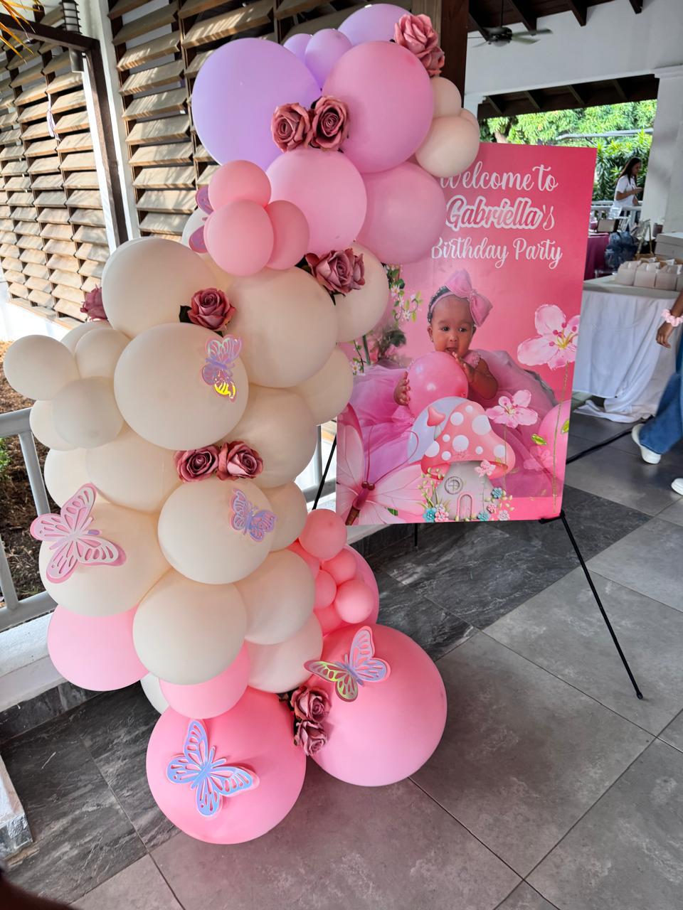 Montaje de cumpleaños TGJ Eventos