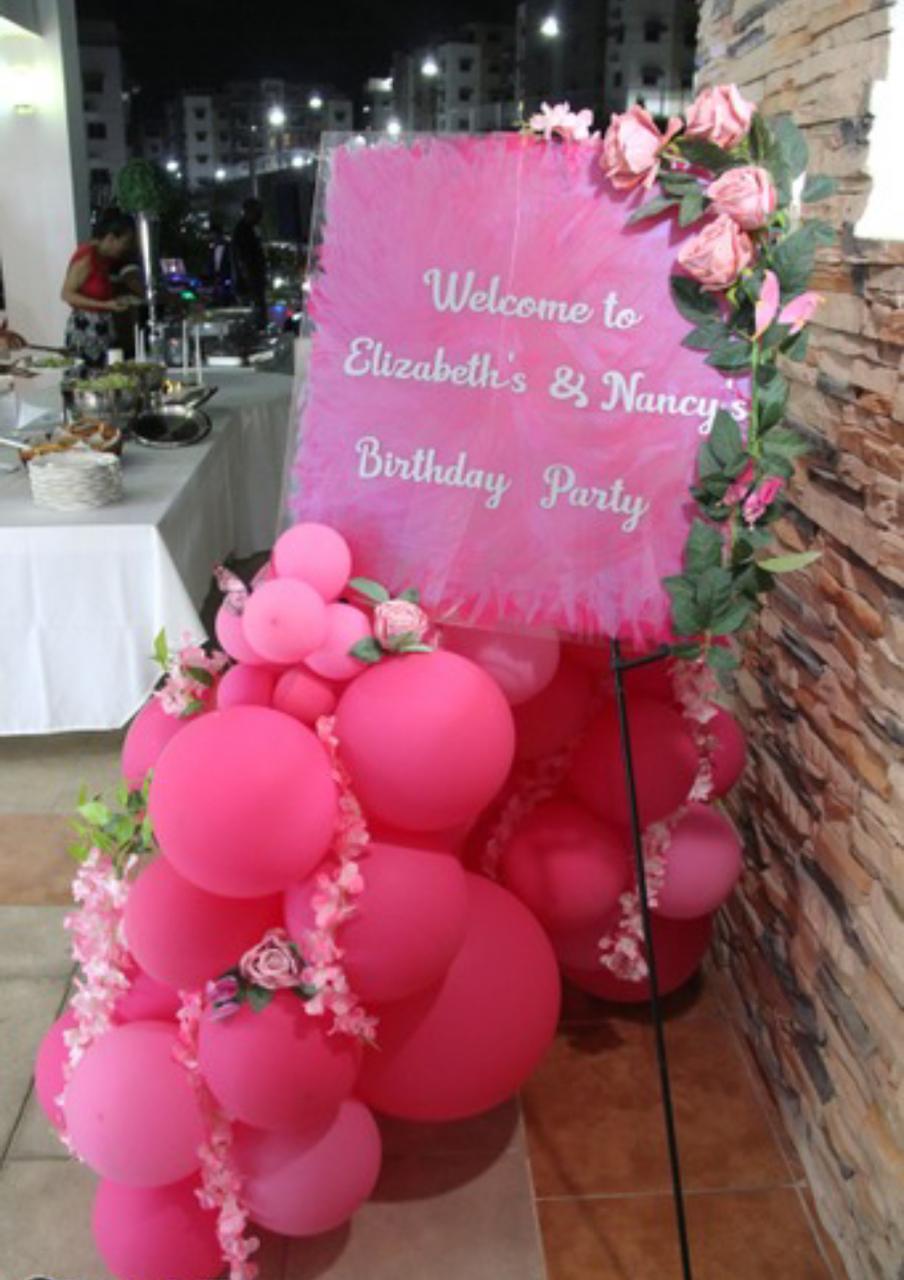 Montaje de cumpleaños TGJ Eventos