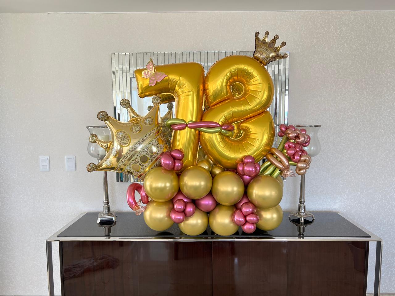 Montaje de cumpleaños TGJ Eventos