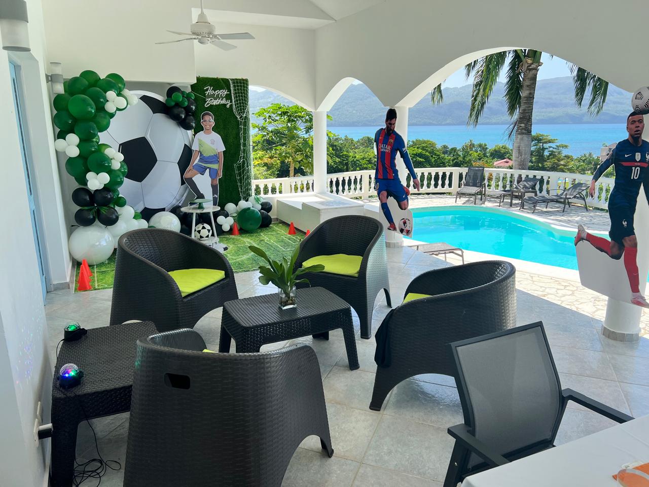 Montaje de cumpleaños TGJ Eventos