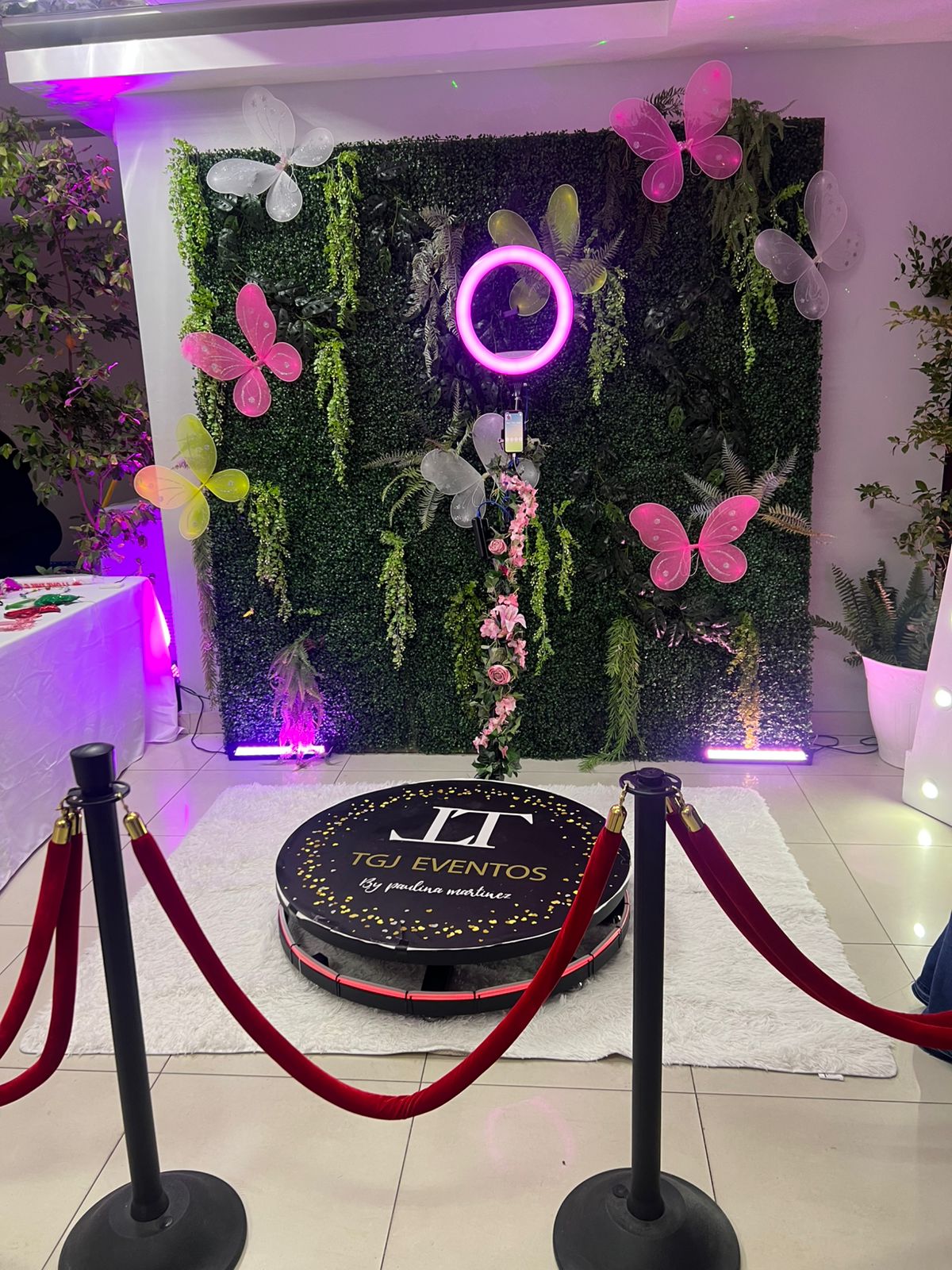 Montaje de cumpleaños TGJ Eventos