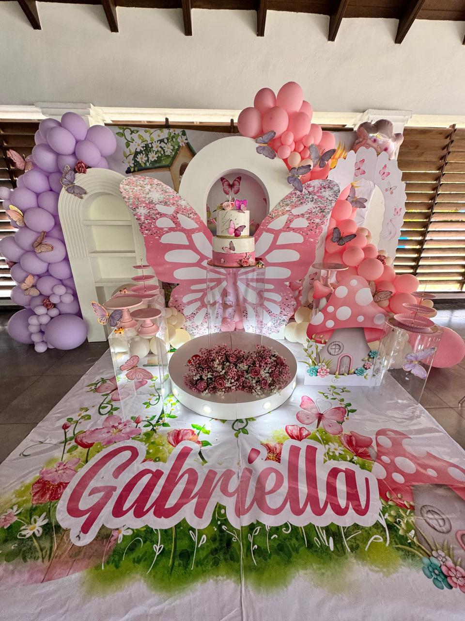 Montaje de cumpleaños TGJ Eventos