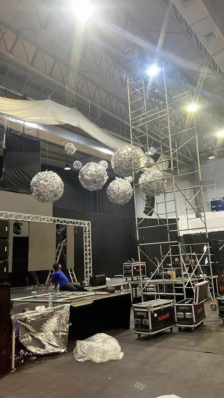 Decoración profesional de eventos por TGJ Eventos en República Dominicana - Bodas, cumpleaños y eventos corporativos